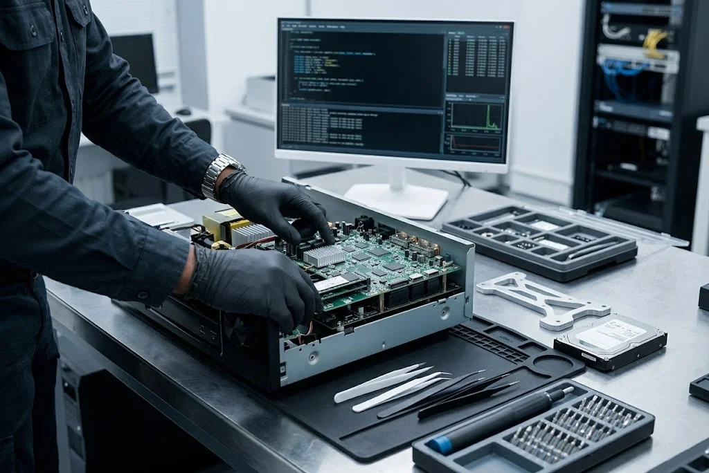 Reparatur von PCs und Notebooks