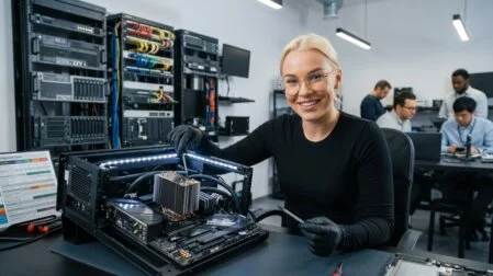 Reparaturablauf visuell dargestellt
